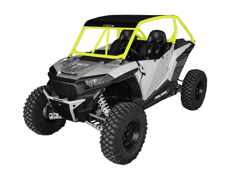 Pro Armor Baja Cage With V Intrusion Lime Squeeze - P141C025LSQ-630 Polaris RZR 2014-2018