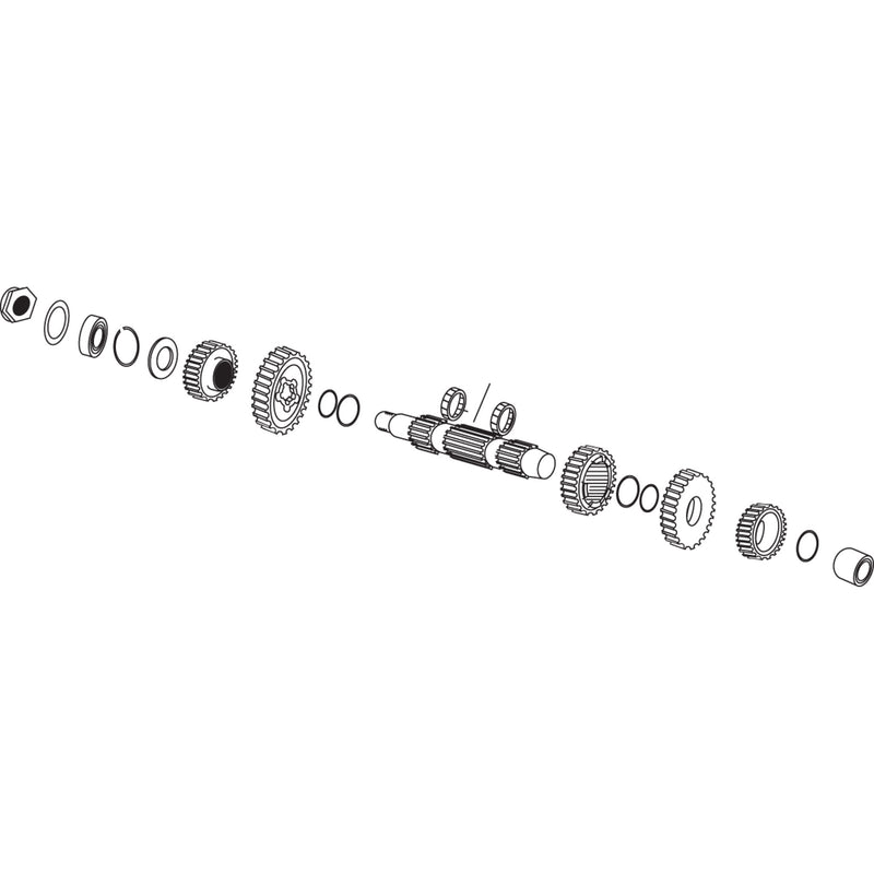 Andrews Countershaft - 296700 For Harley Motorcycles 1980-2006