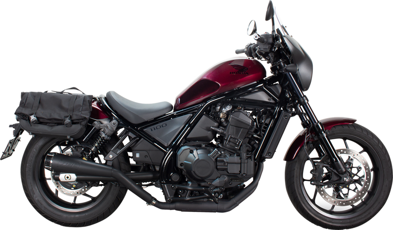 Tbr Comp-S LOW Mount Slip-ON Black - 005-5400499-B Honda Rebel / CMX1100T Rebel 2021-2024