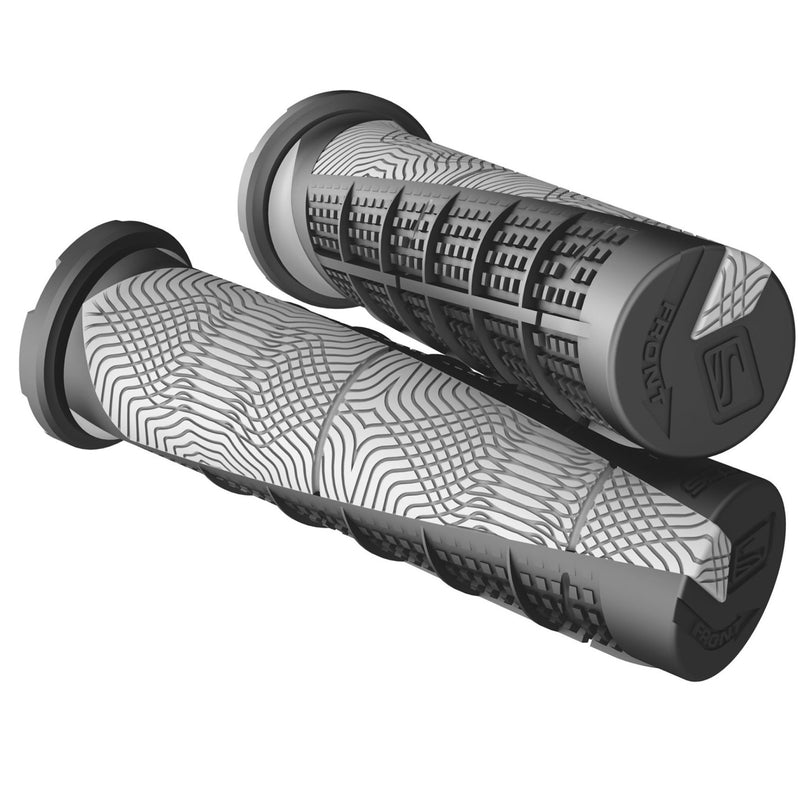 SCOTT 0630-2982 217892-1001 Deuce ATV Grips Grips - Deuce - ATV - Black/Gray