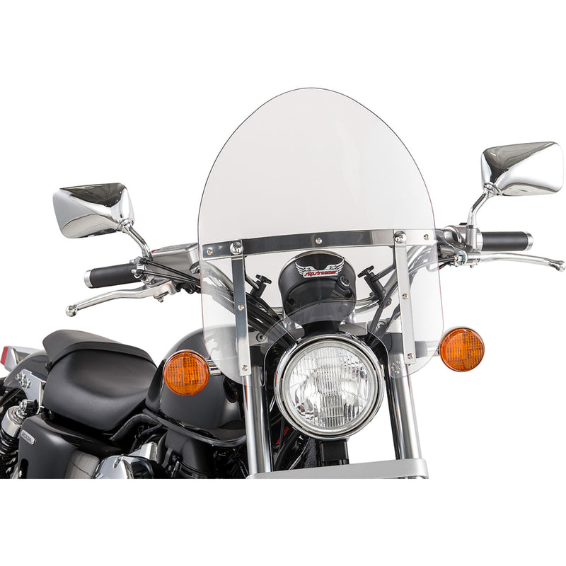 Slipstreamer Mini Police Windshield - HD-0-C For Harley Motorcycles 1999-2025 | Honda Motorcycles 1992-2025 | Kawasaki Motorcycles 1996-2025