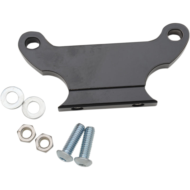 LA CHOPPERS 2210-0343 LA-7390-02B T-Bar Gauge Mount Kit - Gloss Black - 1.5" Diameter