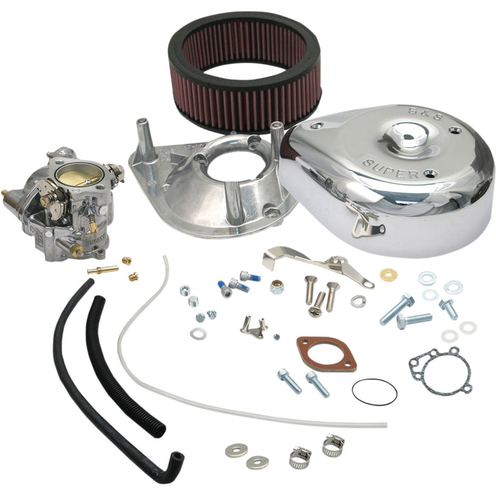 S&S CYCLE 1001-0045 11-0412 Super E Carburetor Kit - Big Twin