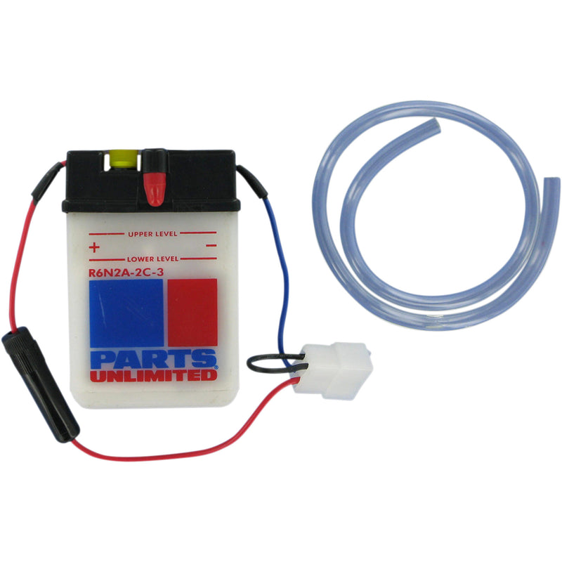 Parts Unlimited Battery - R6N2A-2C-3 Honda ATV/UTV Models 1972-1973