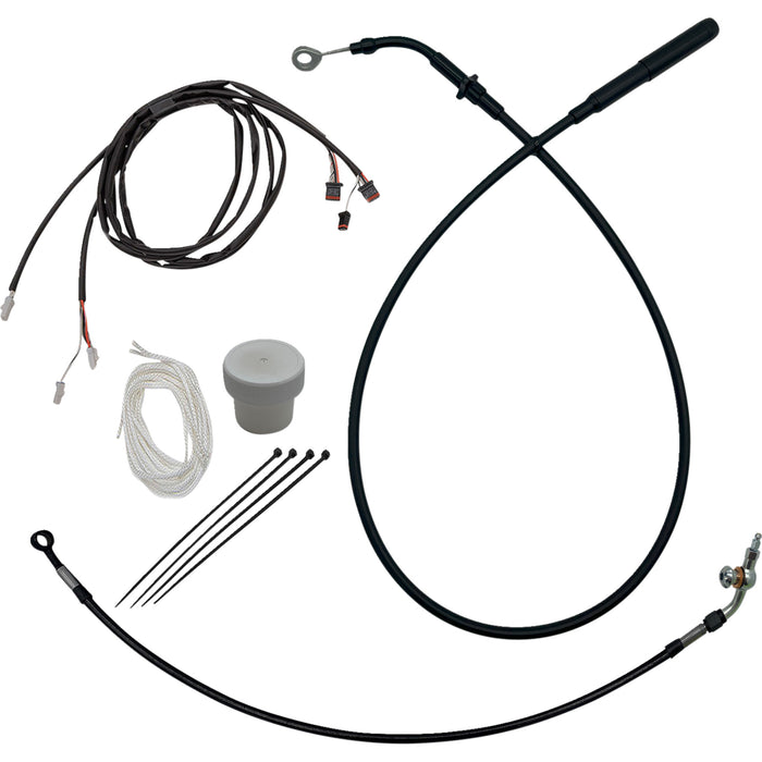 FAT BAGGERS INC. 0662-1223 119916-B EZ Install Kit - EZ Installation Kit - +6" - FLTR '21-'23 - Black