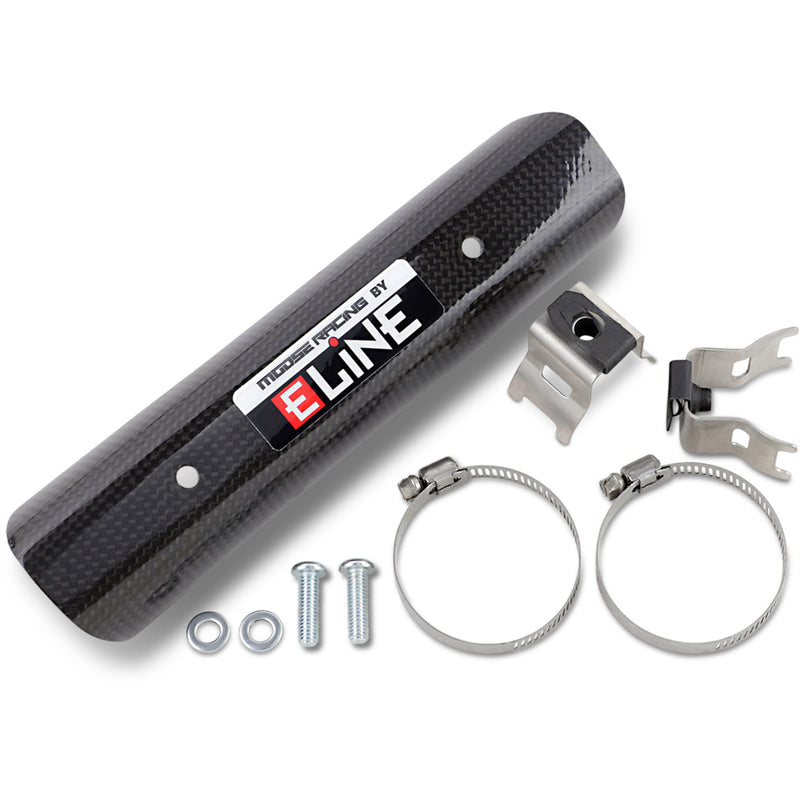 MOOSE OFFROAD 1861-1395 UNIV8A Gen 2 Universal Heat Shield Universal Pipe Guard - 8"