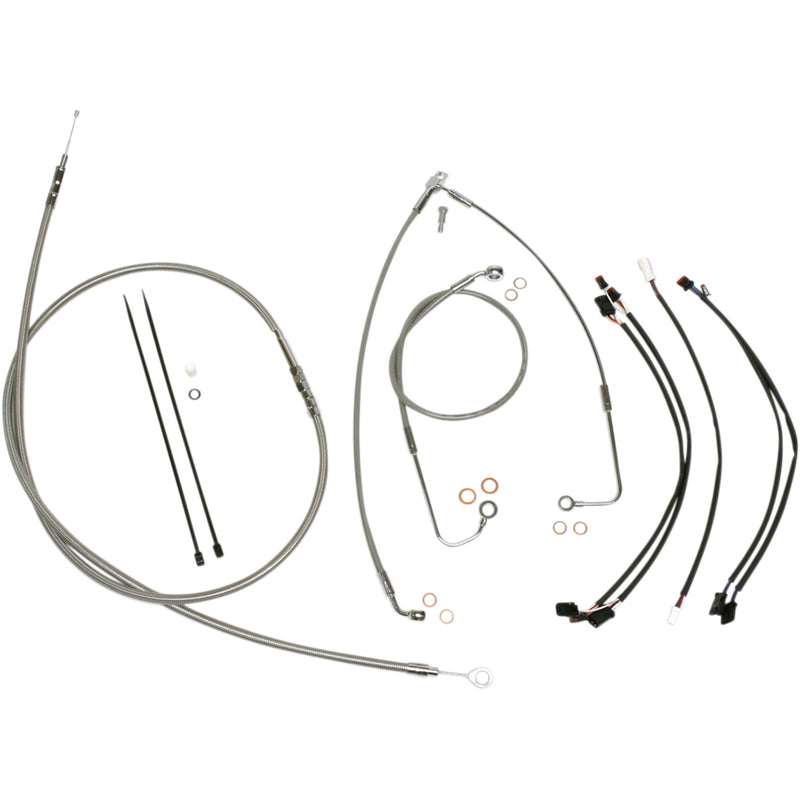 Magnum Shielding Cable Kit - 589782 For Harley Softail 2016-2017