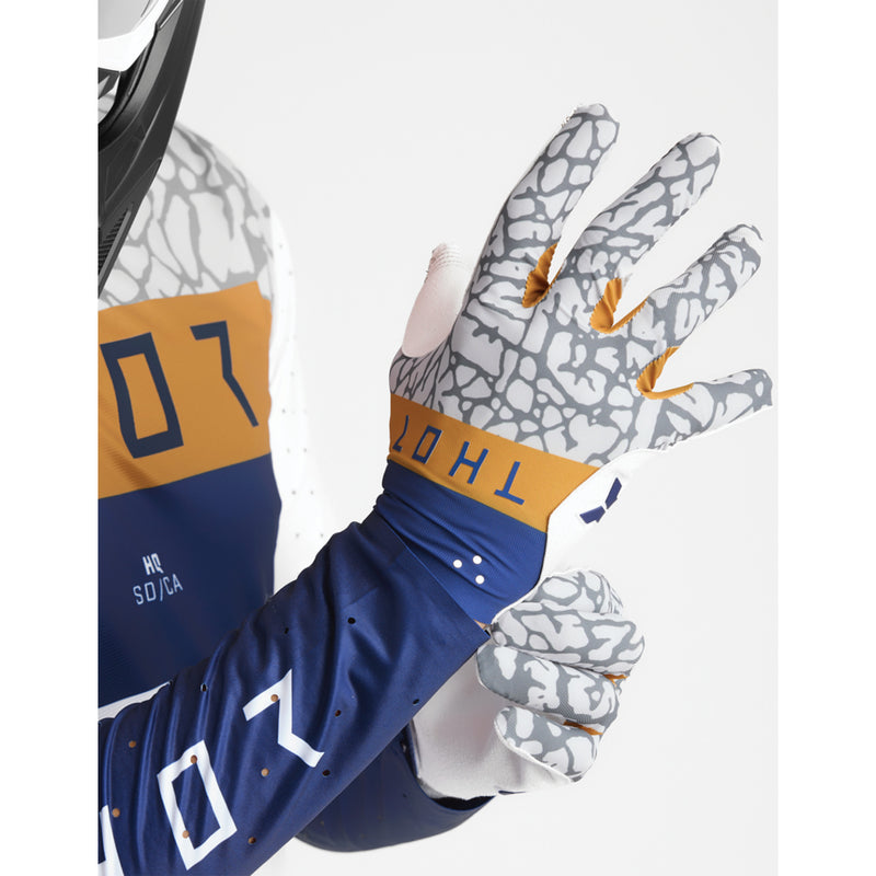 THOR SPORTMODE Bravo Gloves Navy/Copper