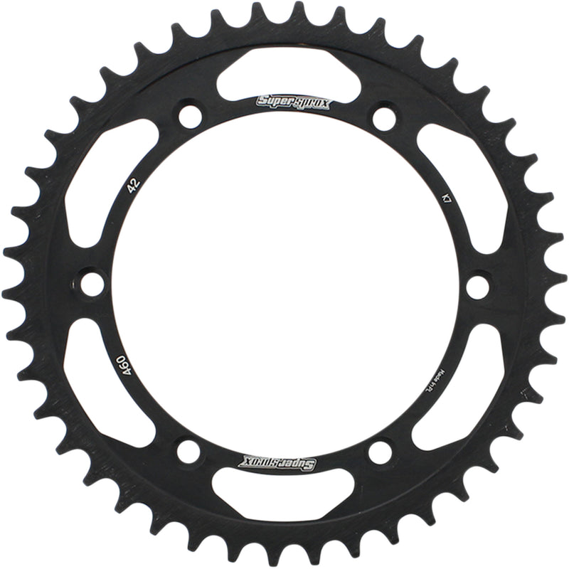 Supersprox Sprocket - RFE-460-42-BLK Suzuki RMZ 250 2004-2006