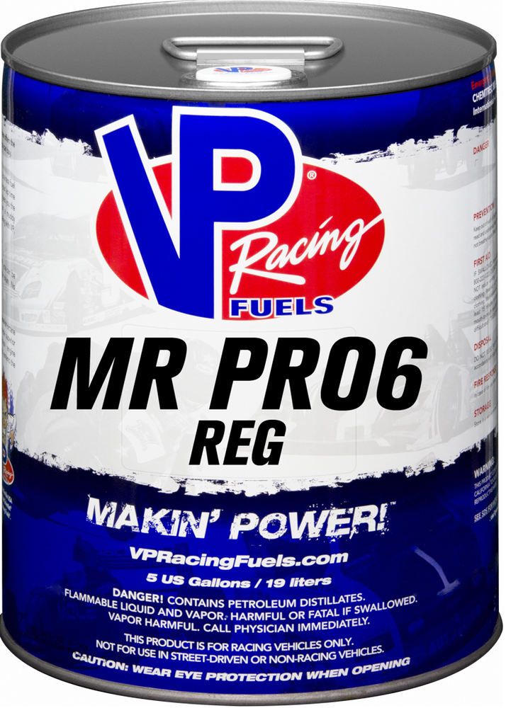 Vp Racing 30-36117 2332 MR PRO6 REG VP FUEL 5 GAL PAIL