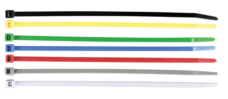 Helix 14-0307 303-4689 ASSORTED CABLE TIES WHITE 30/PK