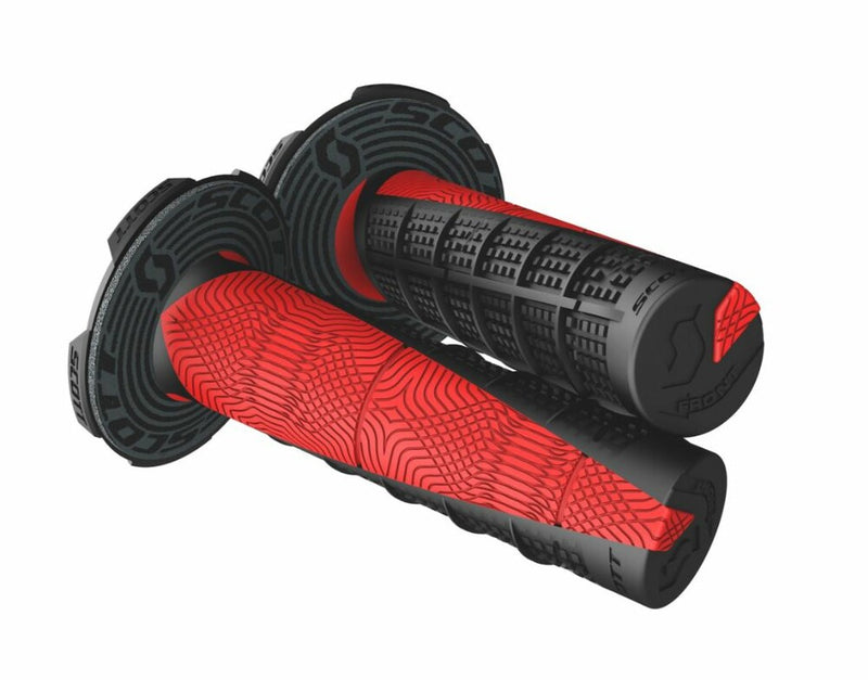 Scott 51-1231 219627-4948 DEUCE 2 GRIP BLACK/NEON RED