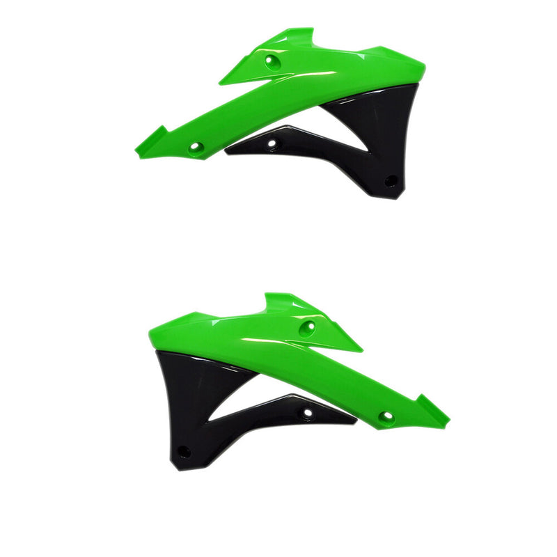Polisport Radiator Scoops KX85 Green - 8495300001 Kawasaki KX 112 / KX 85 2022-2025