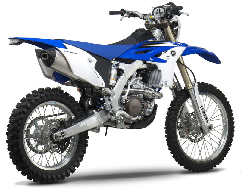 Yoshimura RS-4 Header Canister END CAP Exhaust System SS-AL-CF - 234700D320 Yamaha WR 450 2012-2015