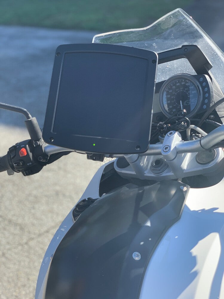 Battery Tender 56-1322 021-1172 5 WATT SOLAR PANEL W/ HANDLEBAR MOUNT