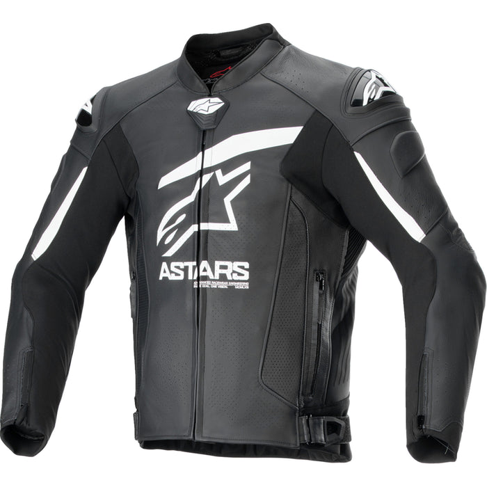 ALPINESTARS GP Plus R v4 Airflow Leather Jacket Black/White - US / EU