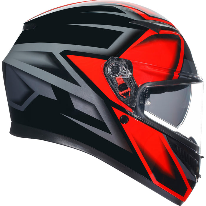 AGV 0101-15497 21183810040092X K3 Compound Helmet K3 Helmet - Compound - Black/Red - 2XL
