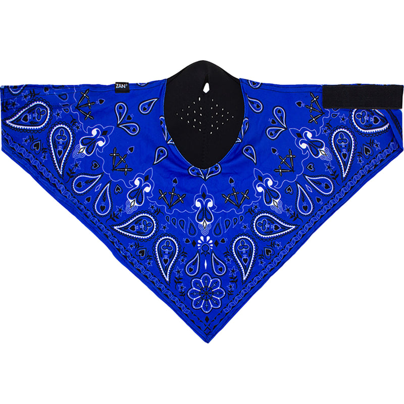ZAN HEADGEAR 2503-0513 NEOL111 Neodanna® SportFlex® Face Mask navy paisley
