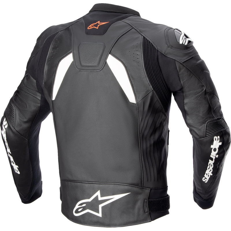 ALPINESTARS GP Plus v4 Leather Jacket Black/White - US / EU