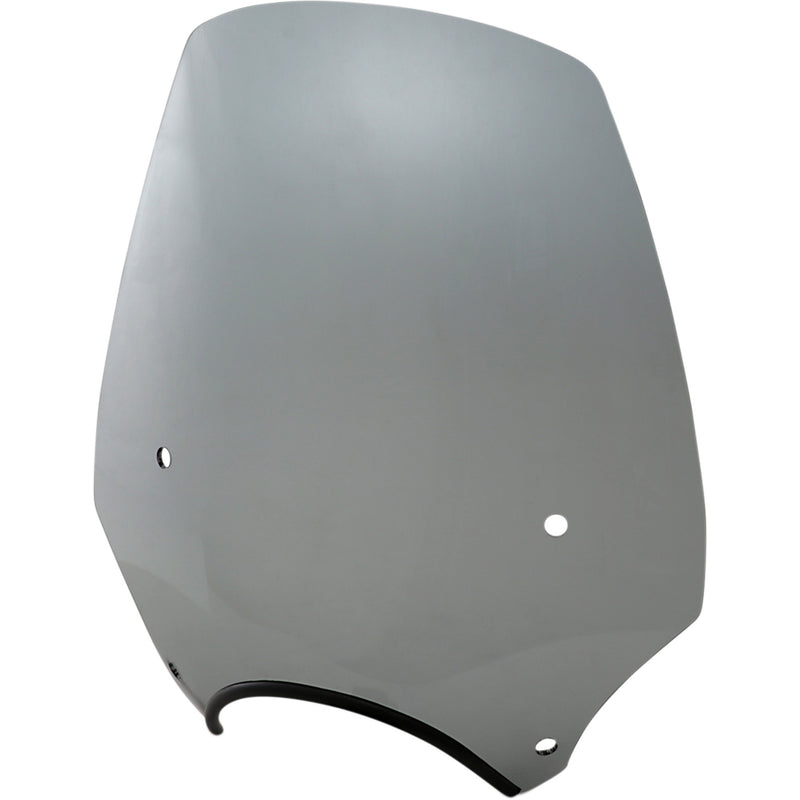 MEMPHIS SHADES 2311-0083 MEP5283 El Paso Sportshield — 9" - El Paso Windshield - 19" - 9" Headlight Cutout - Black Smoke