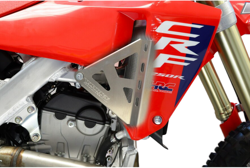 Works Radiator Brace - 18-711 Honda CRF250R / CRF450R 2025