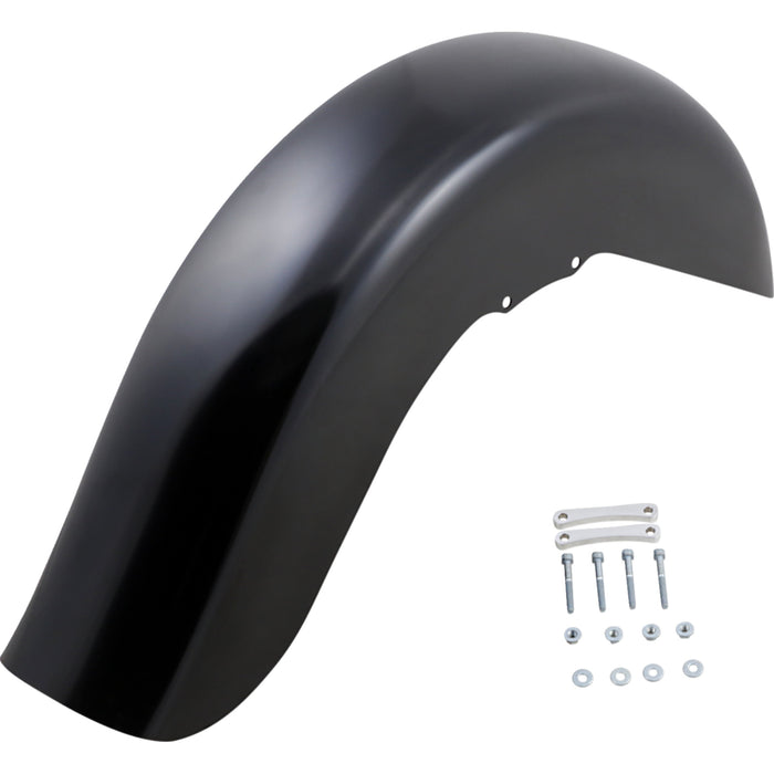 KLOCK WERKS 1401-0421 KWF-01-0100-2014 Benchmark Front Fender for Dresser - Benchmark Front Fender Kit - Non-Raked - Steel - 16"-19"