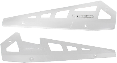 Pro Armor Rock Sliders White POL - P141221WH-133 Polaris RZR 2014-2022