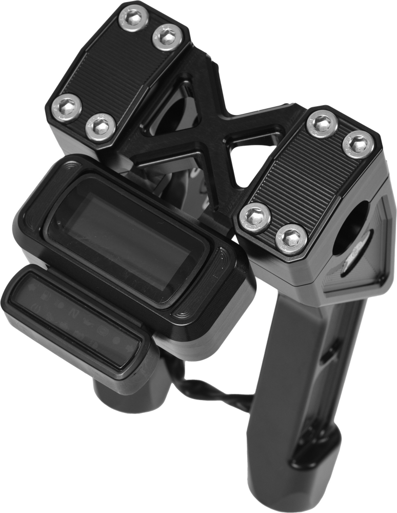 Kens Factory 563-03021 KHF-02 NL HUD GAUGE HOUSING FOR X RISERS