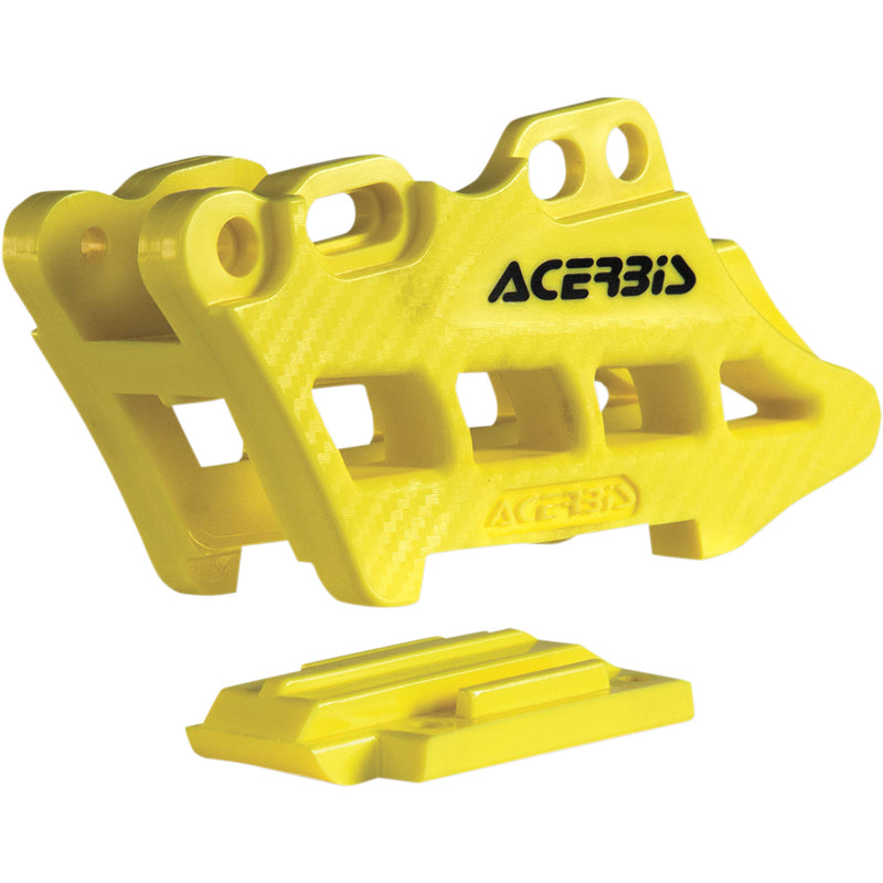 ACERBIS 1231-0676 2410980005 Complete Chain Guide Block yellow - suzuki