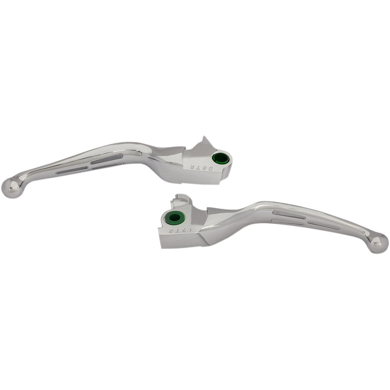Drag Specialties Slotted Lever Set For Harley Touring 2017-2018
