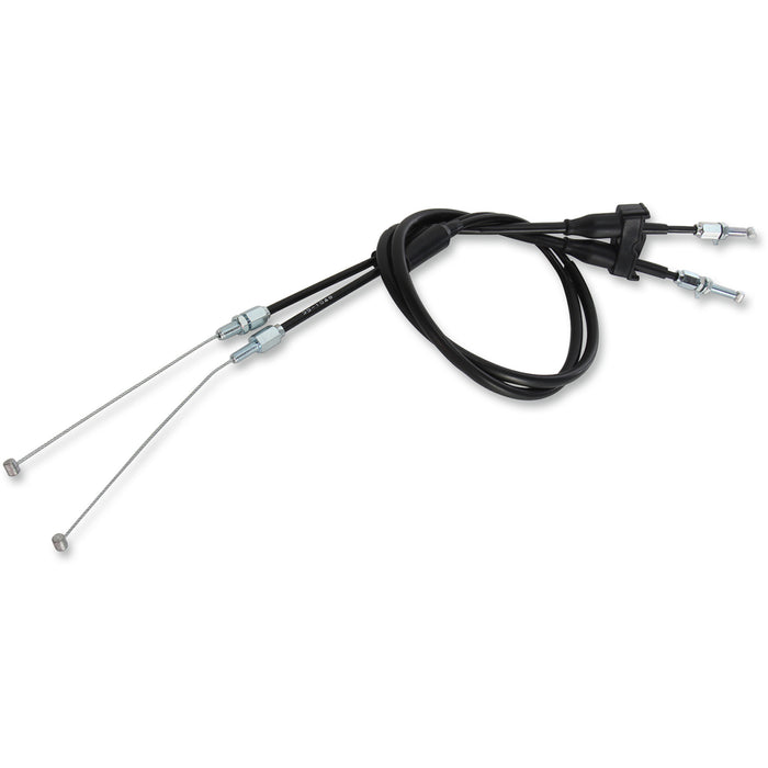 MOOSE OFFROAD 0650-1184 45-1009 Black Vinyl Throttle Cable Throttle Cable - Honda