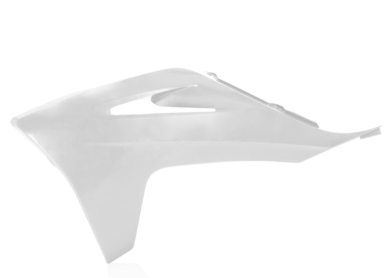 Acerbis 28727-30002 2872730002 RADIATOR SHROUD GAS WHITE