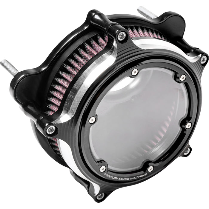 PERFORMANCE MACHINE (PM) 1010-2742 0206-2156-BM Vision Air Cleaner - Contrast Cut™