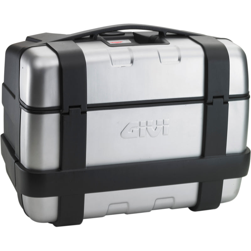 GIVI 3501-1306 TRK46NA Monokey Trekker 46 Liter Top or Side Cases Trekker Side or Top Case - Silver - 46 Liter