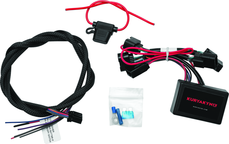 Kuryakyn 2990 Trailer Wiring Kit 18-20 GL1800 4 Wire - Photo - Primary