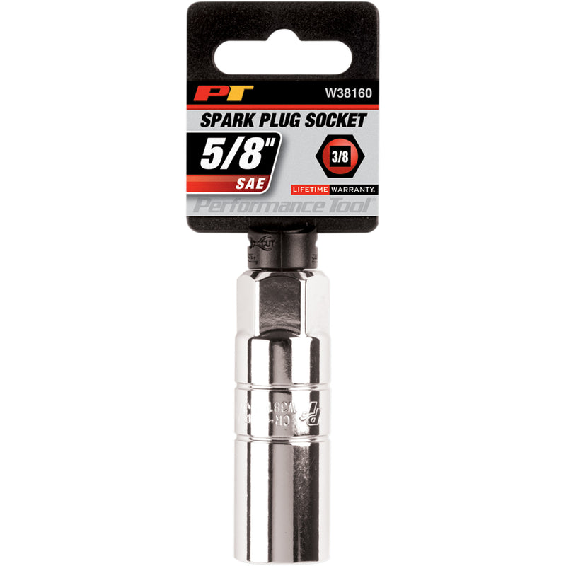 PERFORMANCE TOOL 3801-0338 W38160 Spark Plug Socket Socket - Spark/Plug - 5/8"
