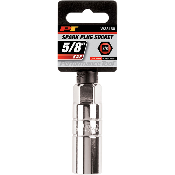 PERFORMANCE TOOL 3801-0338 W38160 Spark Plug Socket Socket - Spark/Plug - 5/8"