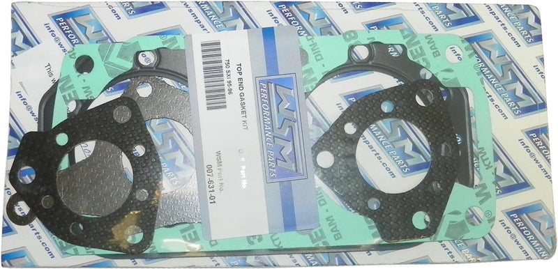 Wsm TOP END Gasket Kit - 007-631-01 Kawasaki Watercraft 1992-1996