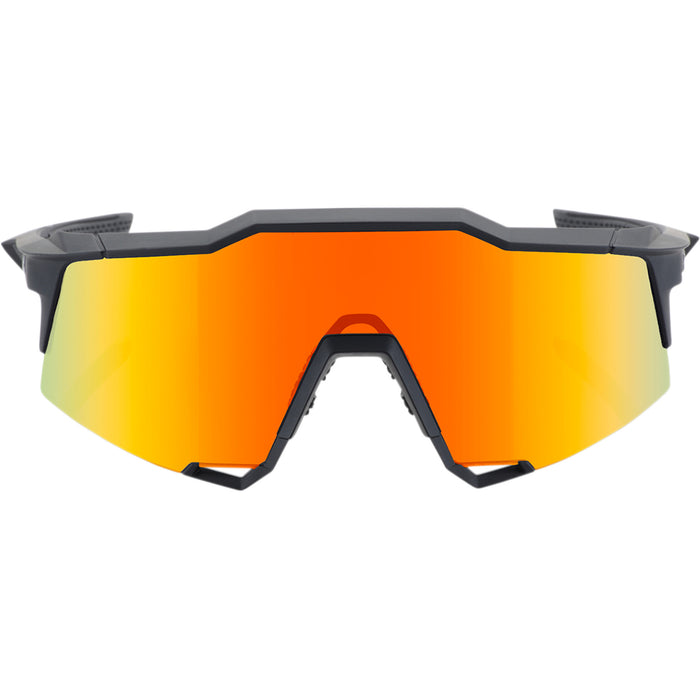 100% 2610-1296 60007-00008 Speedcraft Performance Sunglasses Speedcraft Sunglasses - Black - Red Mirror