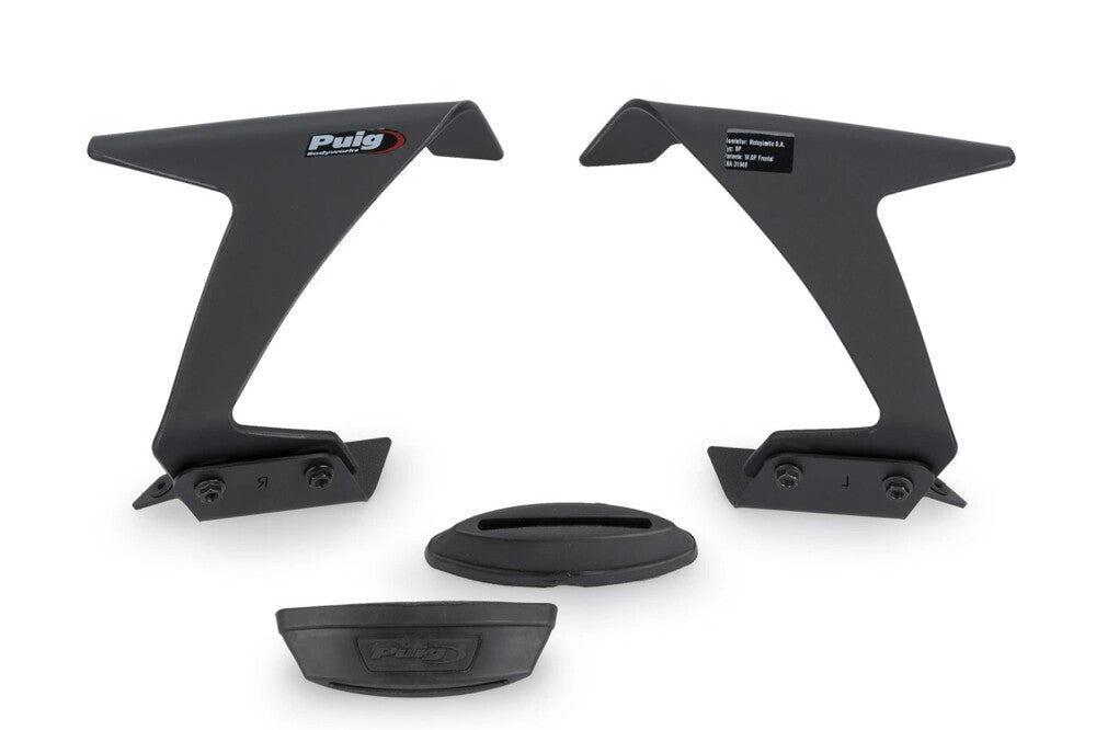 Puig Hi-tech Parts 561-21570BK 21570J RACE SIDE SPOILERS MATTE BLACK BMW