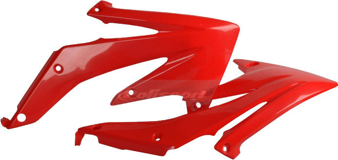 Polisport Radiator Shroud RED - 8411300003 Honda CRF450R 2005-2008