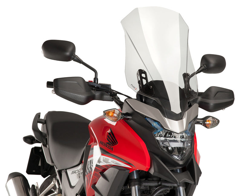 Puig Hi-Tech Parts Windscreen Touring Clear - 8901W Honda CB500X 2016-2020