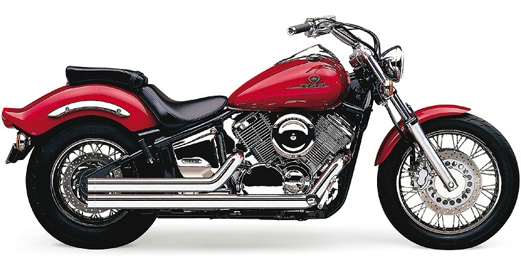 Cobra Speedster Shorts II F S Chrome Yamaha V-Star 1100 - 2717T Yamaha 1100 Star Classic 1999-2009