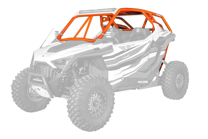 Pro Armor PRO XP Cage With V Intrusion Orange Madness - P199C050OM Polaris RZR 2020-2022