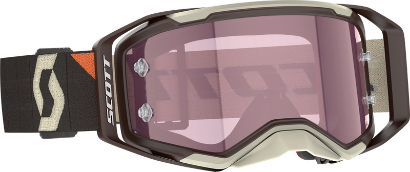 Scott 51-5612 421469-7699352 PROSPECT 2.0 AMP GOGGLE DEEP BRWN/BEIGE AMP ROSE WORKS