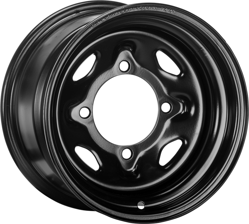 Sedona 570-9004 570-9004 SEDONA STEEL 12X7 4/137 4+3 BLK FRONT