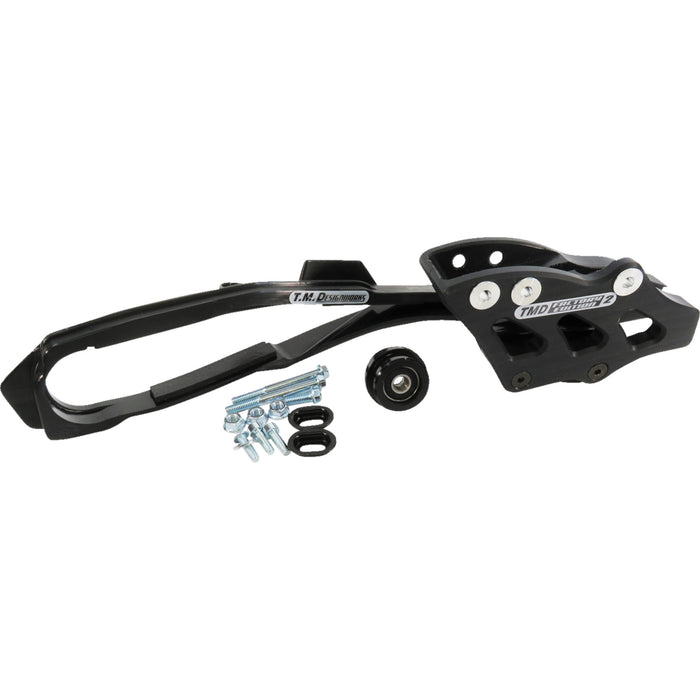 T.M. DESIGNWORKS 1231-1547 DCK-OR17-BK Chain Guide and Slider Kit Chain Guide/Slider - Black - Honda
