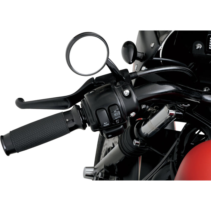 TODD'S CYCLE 0640-0434 SML-2 Shooter Mirror black - left