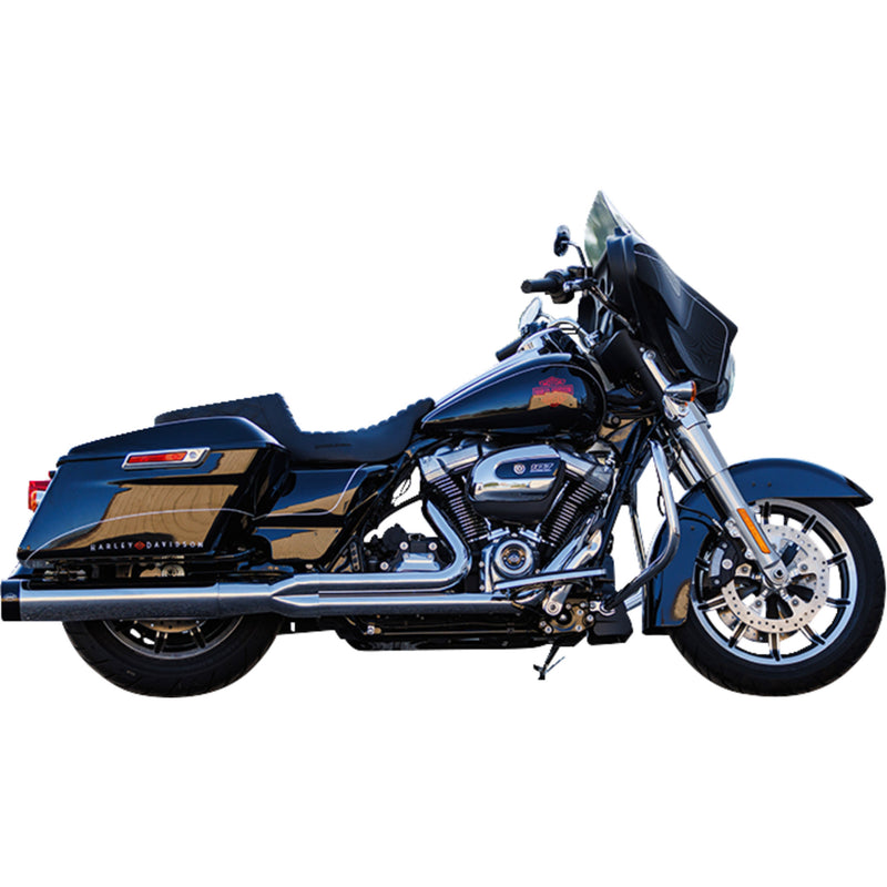 S&s Cycle Sidewinder 2-Into-1 Exhaust System - 550-0758 For Harley Touring 2017-2026