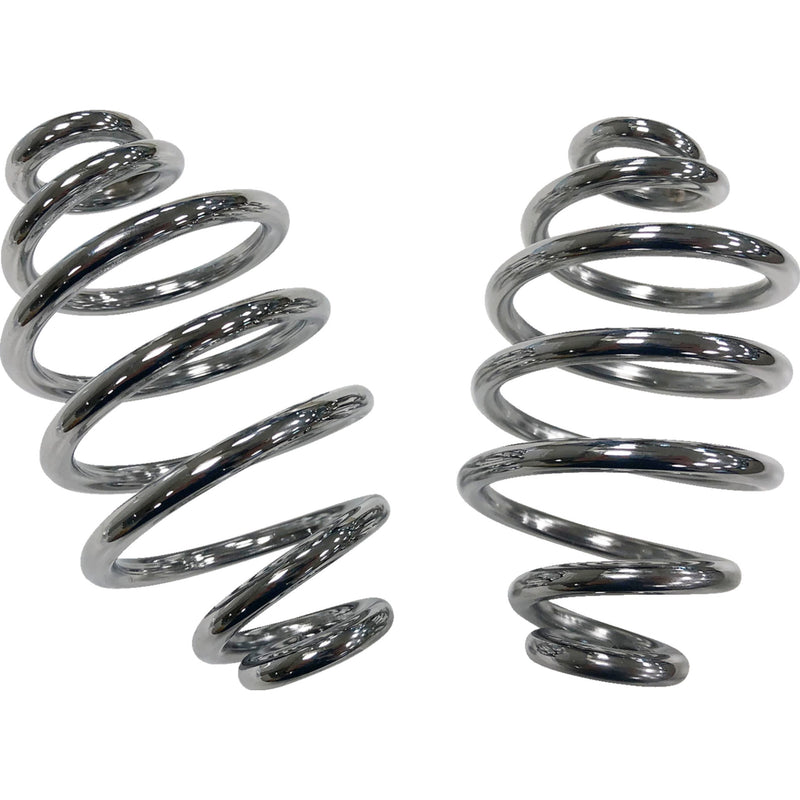 DRAG SPECIALTIES 0820-0238 Seat Springs chrome - 4"